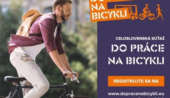 Minulý mesiac sa v našom meste začala kampaň Do práce na bicykli 2019, ktorej vyhodnotenie bude už tento víkend