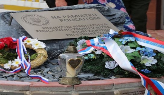 Odhalili pamätník pre policajtov