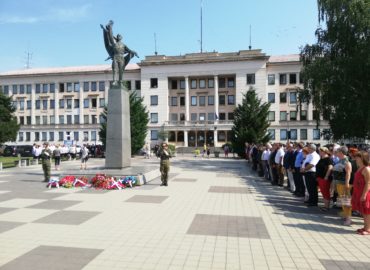 Predstavitelia mesta a kraja si v Nitre pripomenuli výročie Slovenského národného povstania