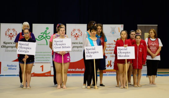 ME v modernej gymnastike Špeciálnych olympiád