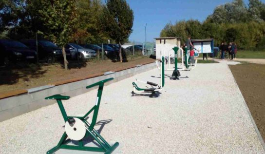 Nové fitness stroje v Krškanoch