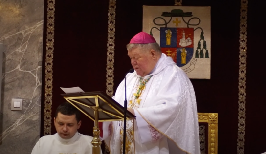 Biskup Viliam Judák oslávil jubileum