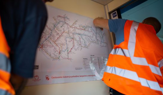 Vo vlakoch pribudnú unikátne mapy tratí