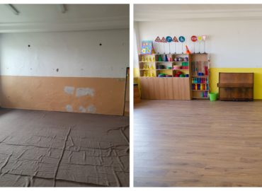 Foto: Škôlkari na Piaristickej sa môžu tešiť z novej telocvične