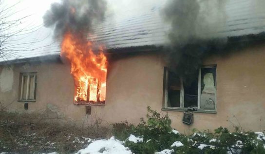 Nitra: Požiar opustenej budovy
