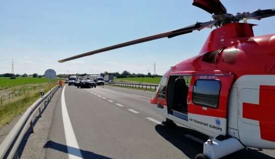 Príčinou nehody na R1, pri ktorej sa zranilo 9-ročné dievča, bola pravdepodobne nepozornosť