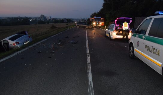 Podnapití vodiči v Nitrianskom kraji počas víkendu spôsobili niekoľko dopravných nehôd