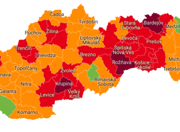 Nitriansky kraj si pohoršil: V COVID automate bude prevládať oranžová a červená farba