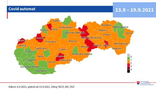 Okres Nitra prechádza od budúceho pondelka do stupňa ostražitosti