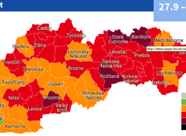 Od 27. septembra sa medzi červené okresy zaradí aj Nitra