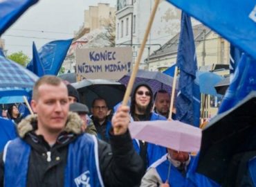Ďalší protest odborárov v Nitre