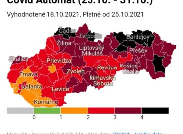 Zmeny v Covid automate. Ktorých okresov sa týkajú?