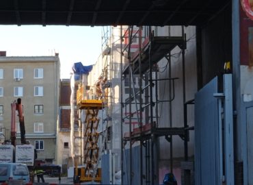 V priestoroch budúcej hlavnej pošty v Nitre prebiehajú stavebné úpravy