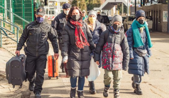 Polícia v Nitre otvorila ďalšie veľkokapacitné centrum pre ľudí z Ukrajiny