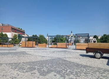 Svätoplukovo námestie sa postupne mení