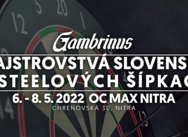 Nitra bude sídlom Majstrovstiev Slovenska v steelových šípkach