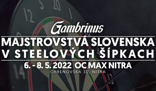 Nitra bude sídlom Majstrovstiev Slovenska v steelových šípkach