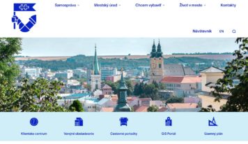Mesto Nitra spustilo testovaciu verziu novej webovej stránky