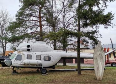Bývalý záchranársky vrtuľník doslúži ako exponát v Nitre