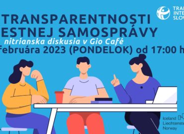 V Nitre sa bude diskutovať o transparentnosti miestnej samosprávy