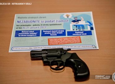 Majitelia neevidovaných zbraní majú už len dva dni na podanie žiadosti