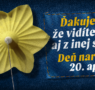 Dnes môžete kúpou narcisov podporiť onkologických pacientov