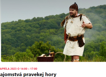 Pešie potulky Nitrou budú pokračovať prehliadkou s témou Jarné tajomstvá pravekej hory