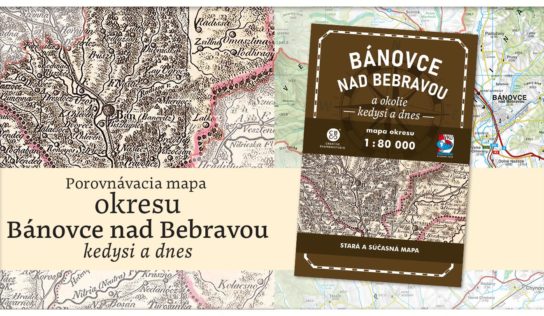 Unikátna porovnávacia mapa okresu Bánovce nad Bebravou