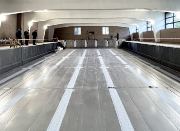 Rekonštrukcia plaveckého bazéna SPU napreduje