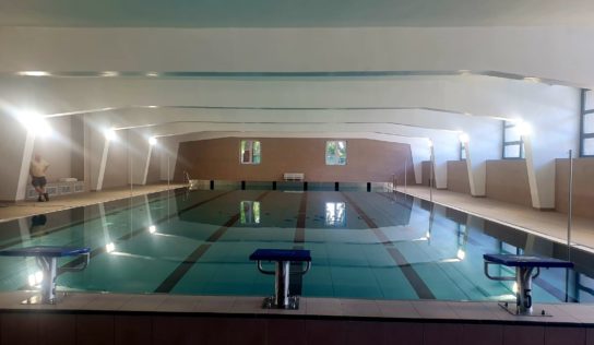 Rekonštrukcia univerzitného bazéna SPU finišuje