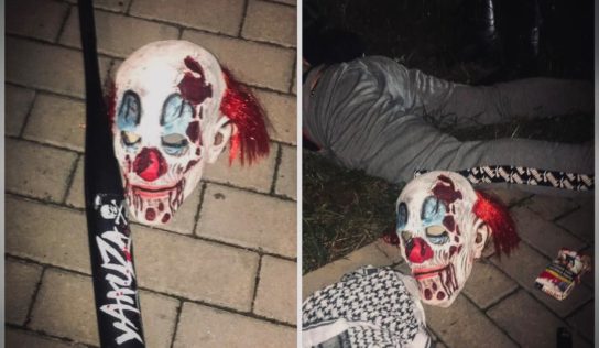 Na sídlisku Klokočina vyčíňal muž s maskou klauna