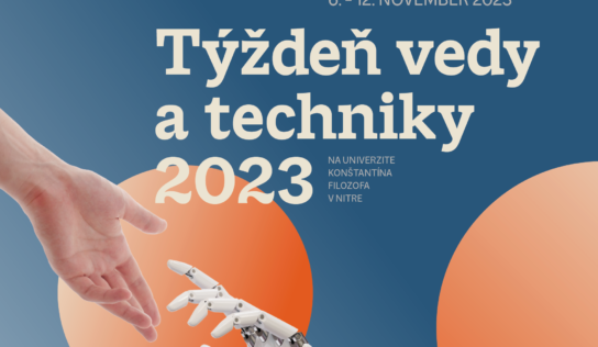 UKF sa zapojí do podujatia Týždeň vedy a techniky na Slovensku