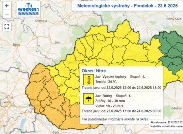 Predpoveď počasia: Je to tu. Tropické teploty prichádzajú