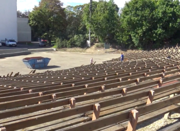 Nitriansky amfiteáter prechádza postupnou obnovou