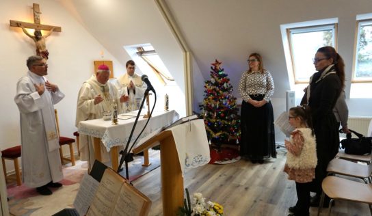 Biskup Judák požehnal obnovenú kaplnku v Effete
