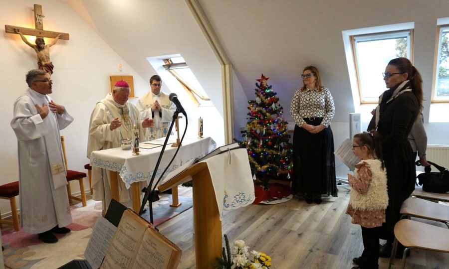 Biskup Judák požehnal obnovenú kaplnku v Effete