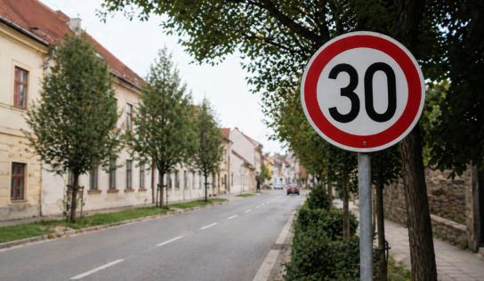 V Nitre pribudnú nové zóny s obmedzením rýchlosti na 30 km/h