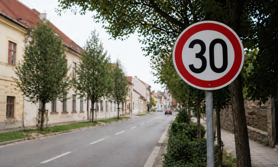 V Nitre pribudnú nové zóny s obmedzením rýchlosti na 30 km/h