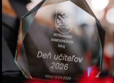 Najlepší pedagógovia nitrianskych stredných škôl a gymnázií získali ocenenia
