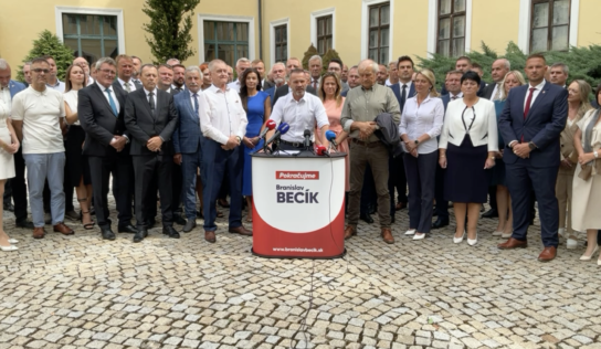 Becík ohlásil opätovnú kandidatúru na župana, Varga kritizuje stav zdravotníctva